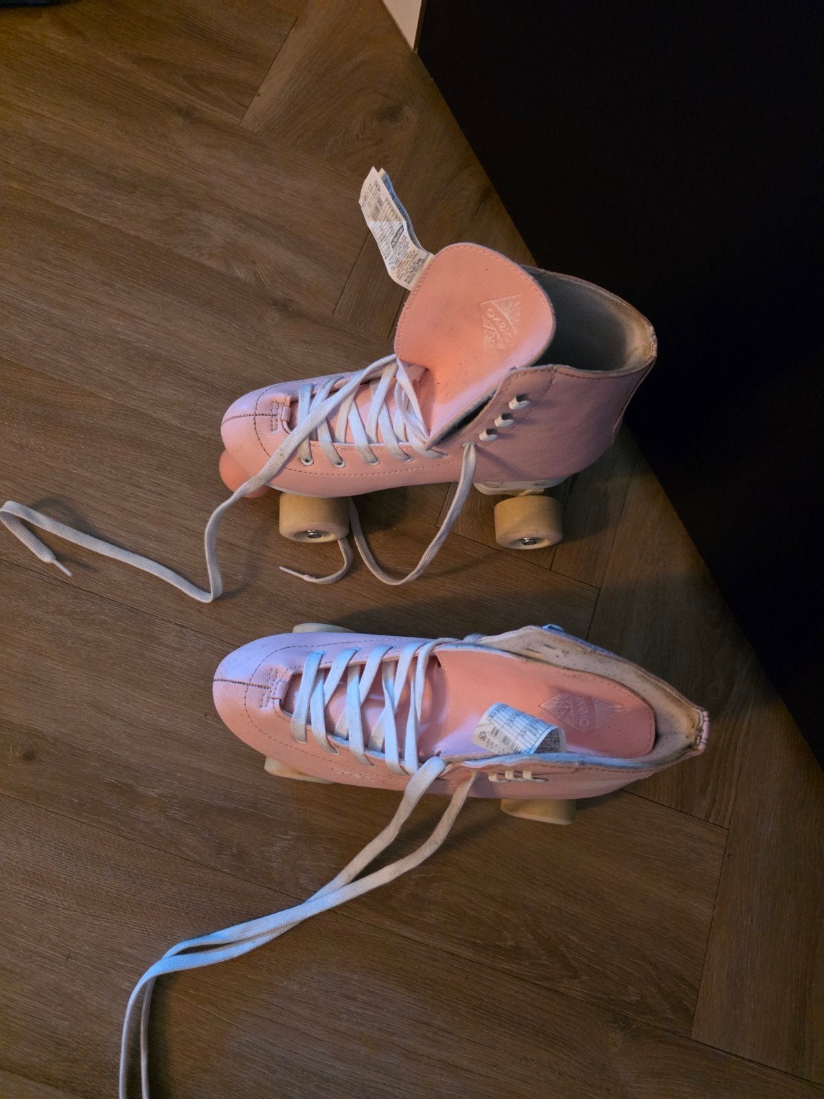 Roze Oxelo rolschaatsen - Maat 40, Ophalen, Gebruikt, Kinderen