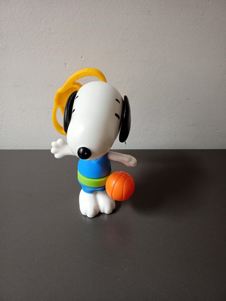 Snoopy basketbal figuur McDonald's Happy Meal 2018, Verzamelen, Ophalen of Verzenden, Gebruikt