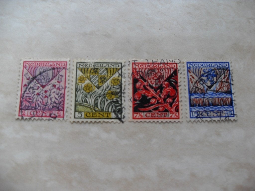 Nederland 1927., Verzenden, Gestempeld