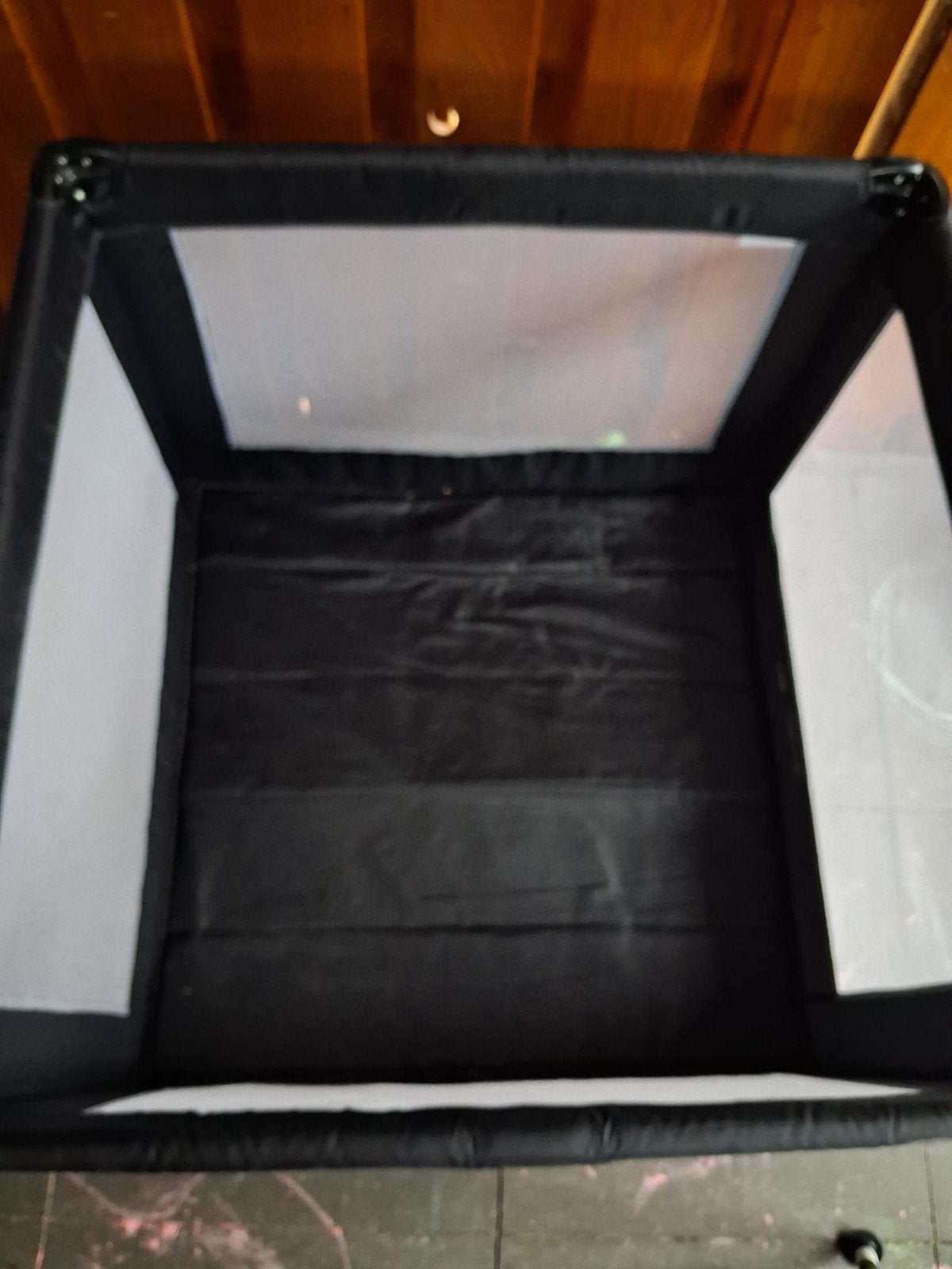 opklapbare box, Kinderen en Baby's, Ophalen, Zo goed als nieuw