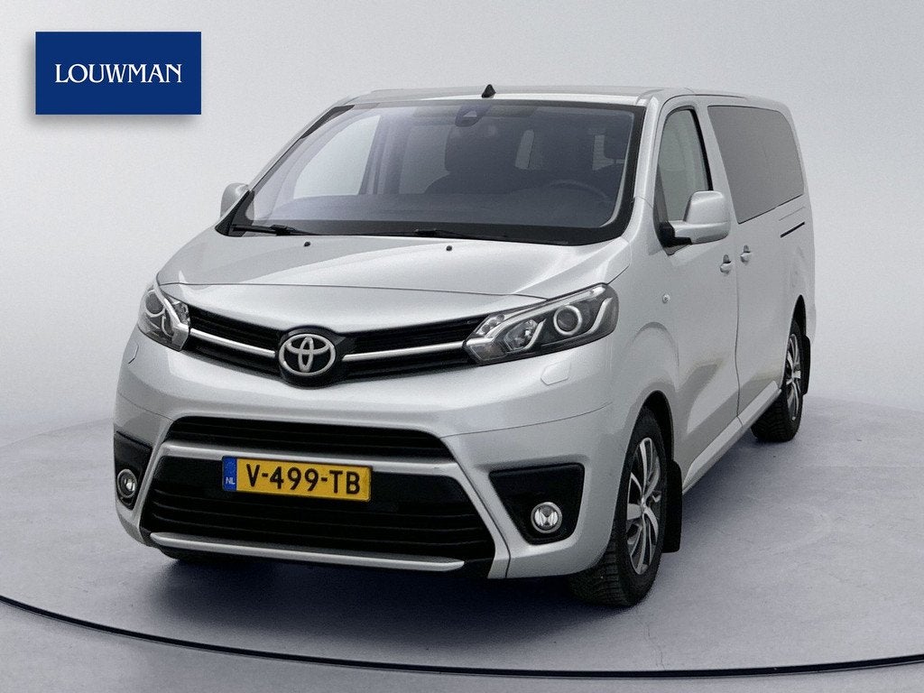 Toyota ProAce Worker 2.0 D-4D Dynamic Long Verso DC 177pk Pa, Gebruikt, 4 cilinders, Met garantie (alle), Origineel Nederlands