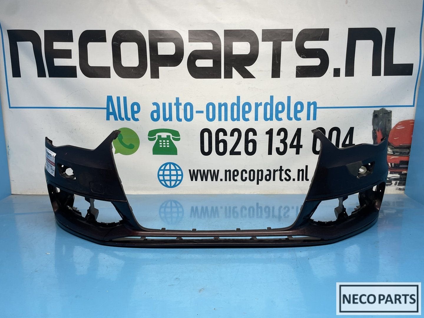 AUDI A3 8V3 8V SPORTBACK S LINE BUMPER VOORBUMPER ORIGINEEL, Gebruikt, -, -, Spatbord