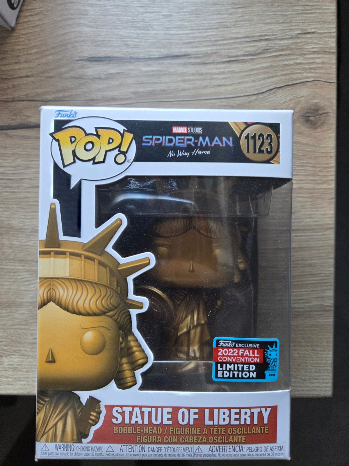 Funko Pop! Spider-Man No Way Home Statue of Liberty, Ophalen of Verzenden, Nieuw