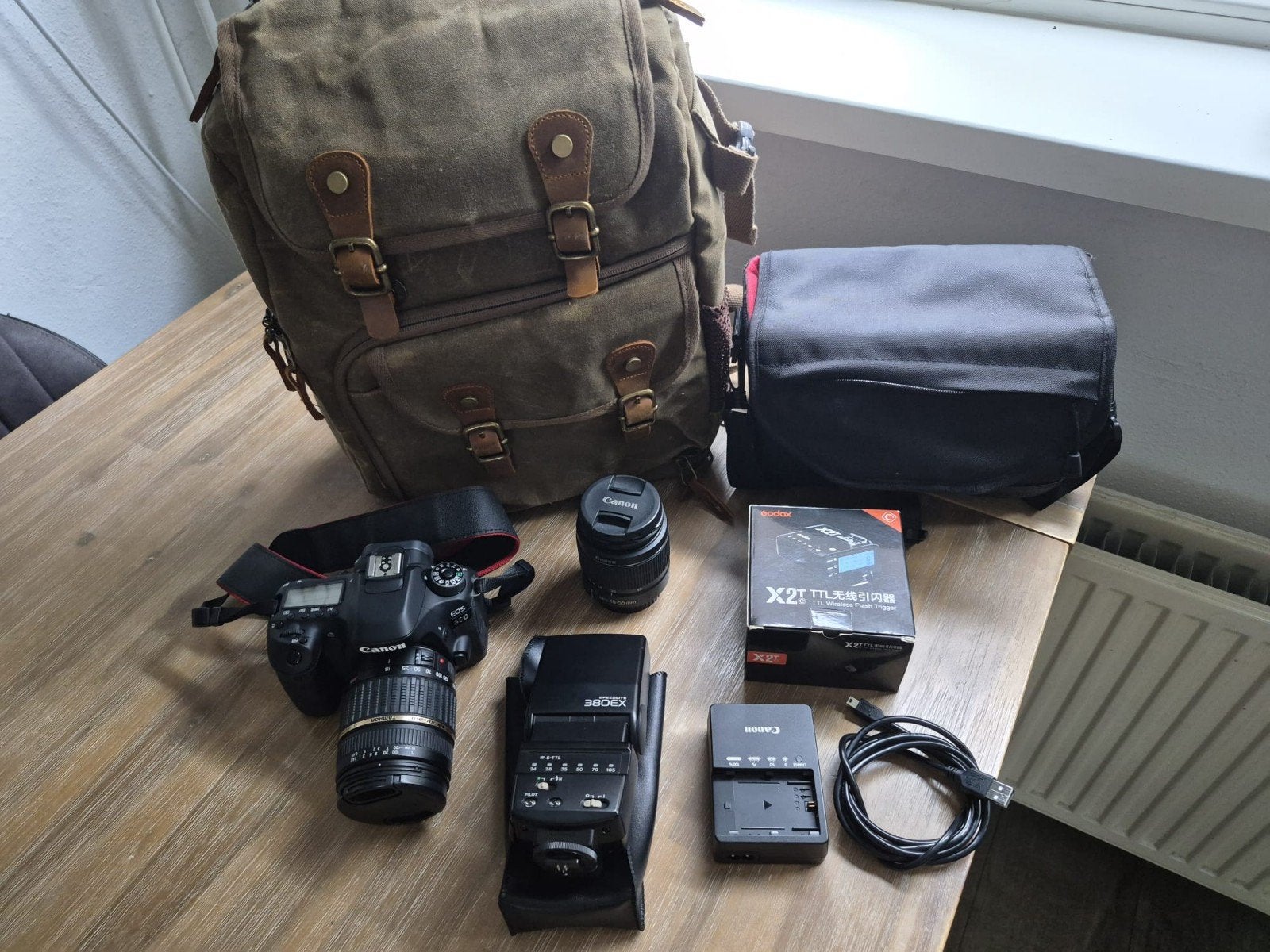 Canon EOS 80D met lenzen en accessoires, Ophalen, Spiegelreflex, Canon, Kantelbaar/draaibaar scherm