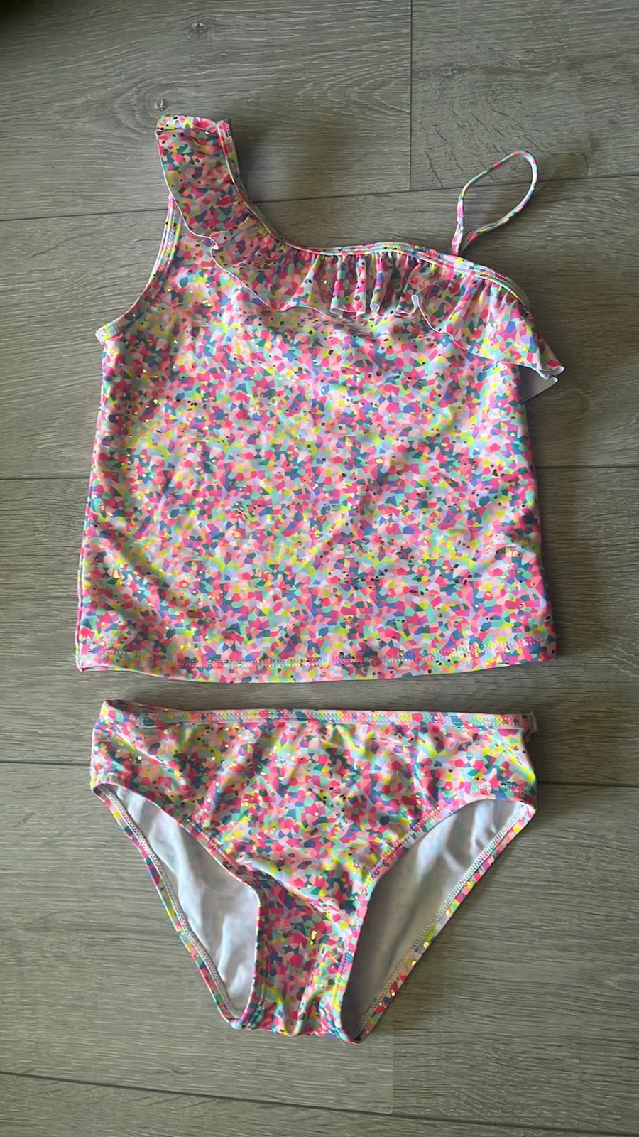 ZGAN tankini maat 128, Meisje, Badpak, Zo goed als nieuw, Ophalen of Verzenden