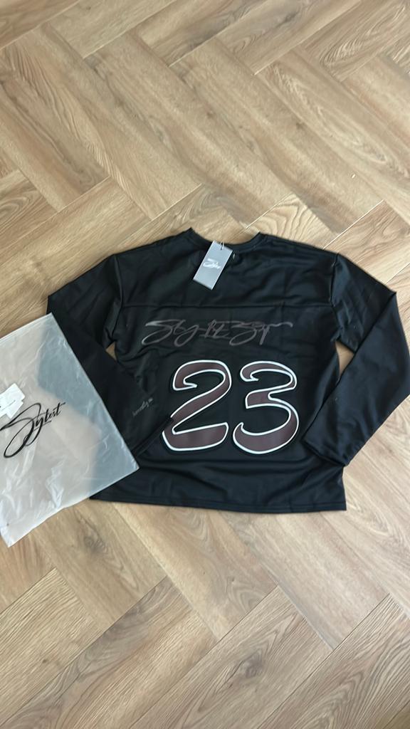 Sylest tiktok long sleeve, Ophalen of Verzenden, Nieuw, Maat 48/50 (M), Zwart