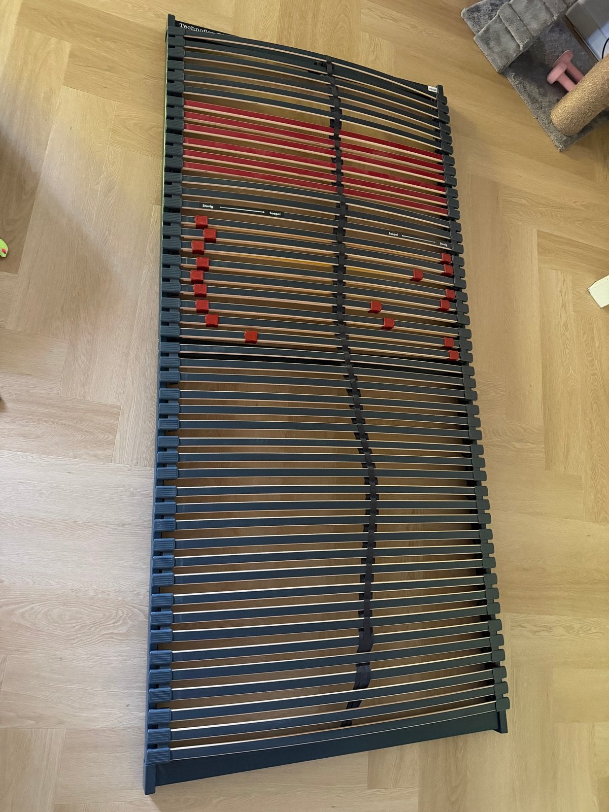 Technoflex 3000 lattenbodem 100x220 cm, 100 cm, Eenpersoons, Ophalen of Verzenden, Zo goed als nieuw