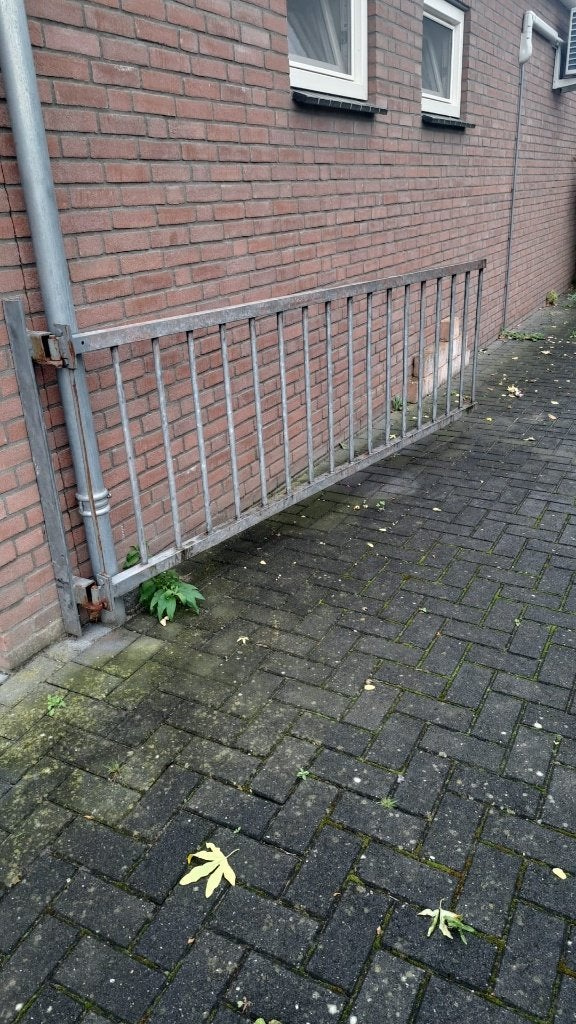 Poort, Ophalen, Gebruikt, IJzer, Tuinhek