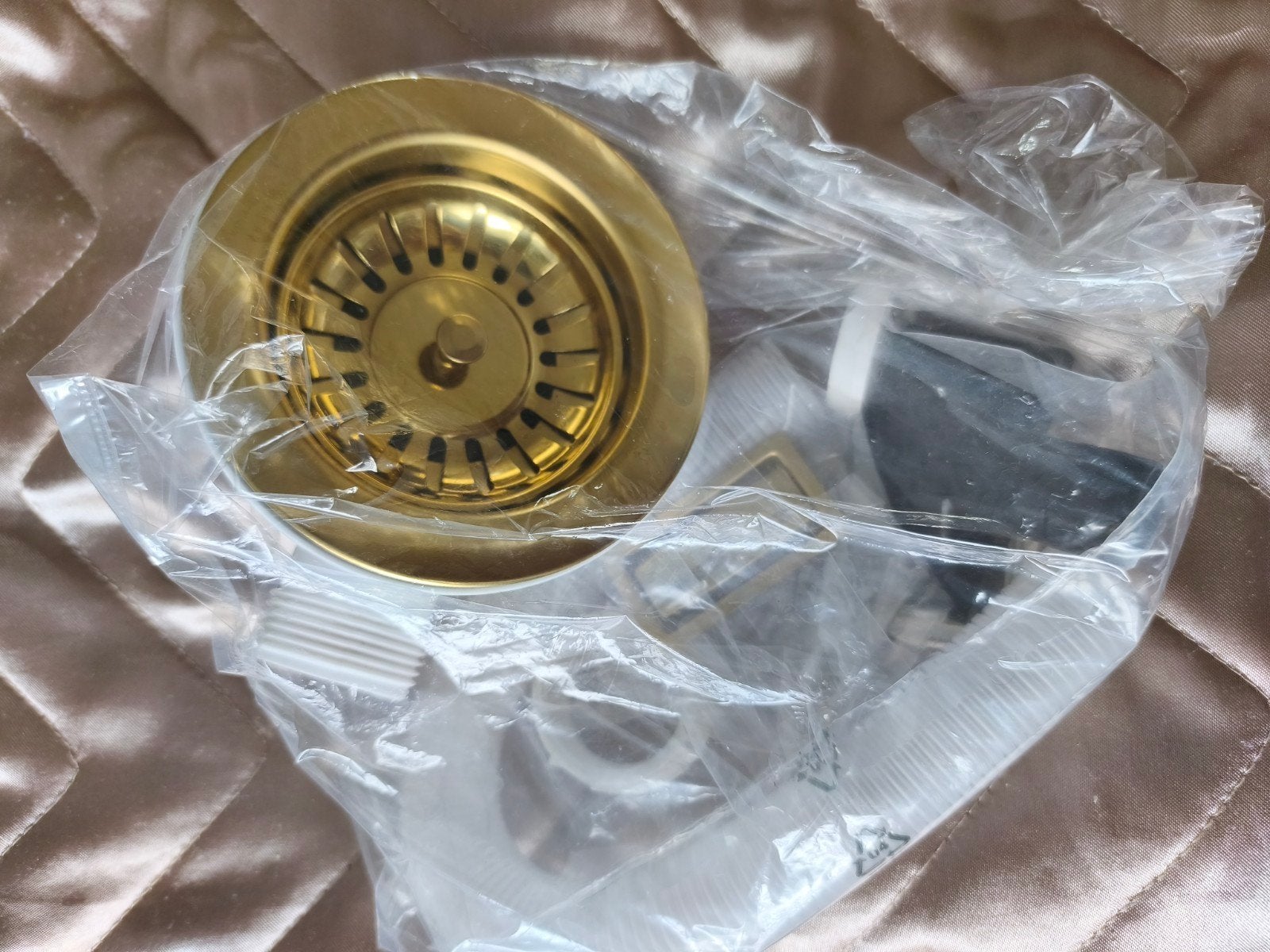 Afvoerset Gold R34903 Korfplugset spoelbak 1 stuk, Ophalen of Verzenden, Nieuw