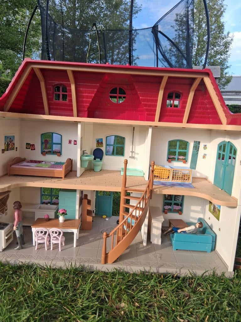 ️ SCHLEICH HUIS TE KOOP️, Ophalen of Verzenden, Zo goed als nieuw, Poppenhuis