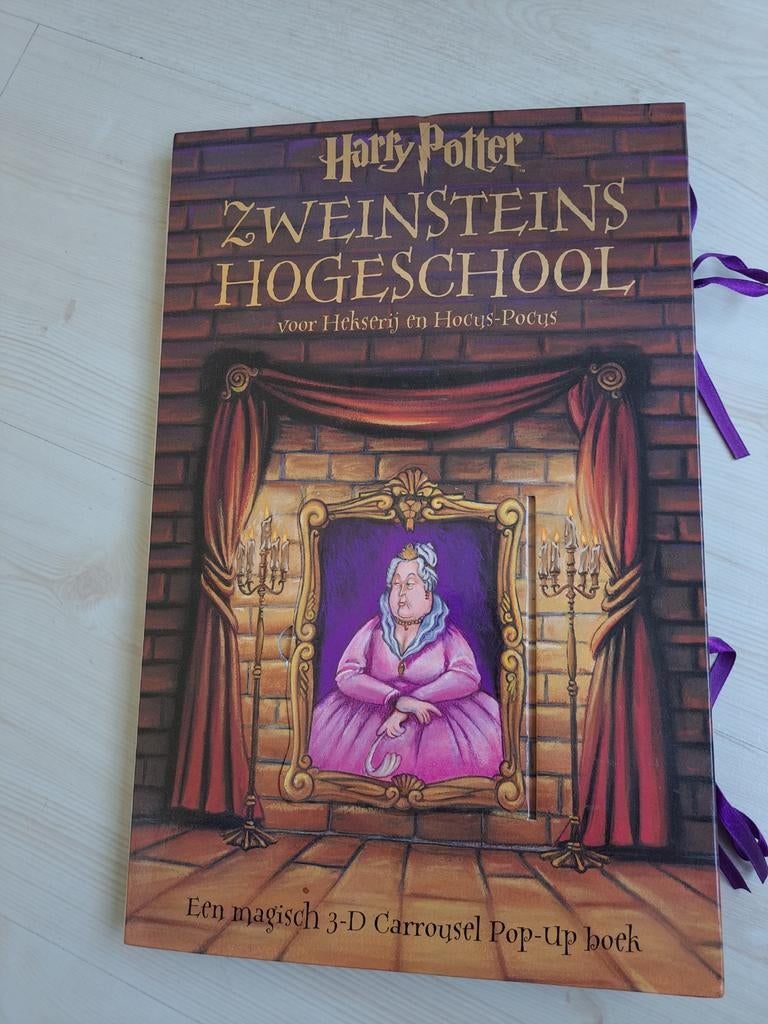 Harry Potter Zweinsteins Hogeschool 3D Pop-up Boek, Ophalen of Verzenden, Zo goed als nieuw, Boek of Poster