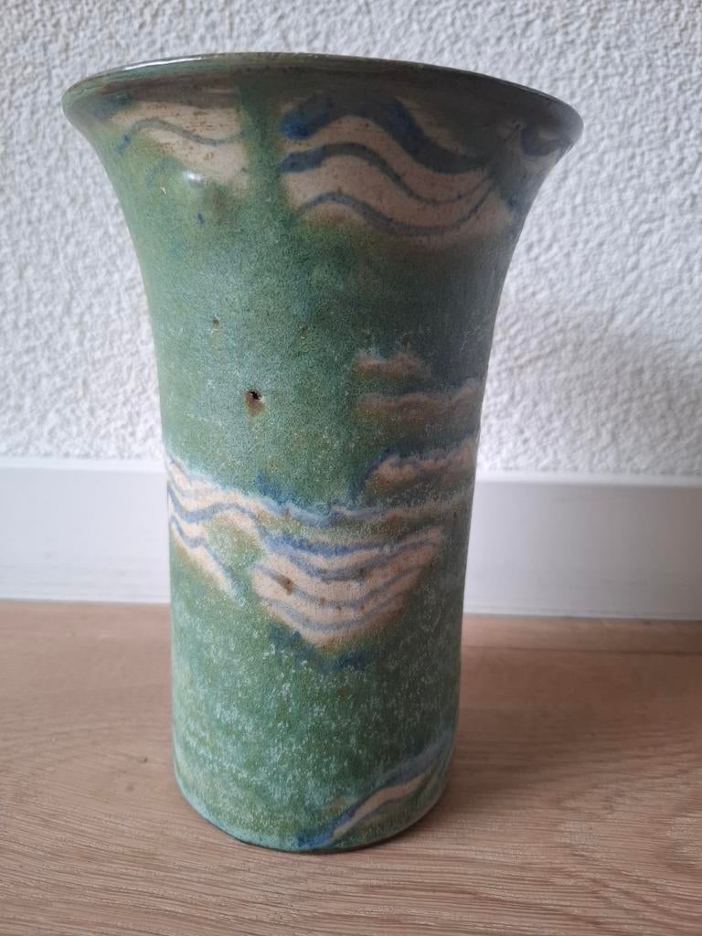 Hannie Mein keramiek vaas ca. 19 cm, Antiek en Kunst, Antiek | Keramiek en Aardewerk, Ophalen of Verzenden