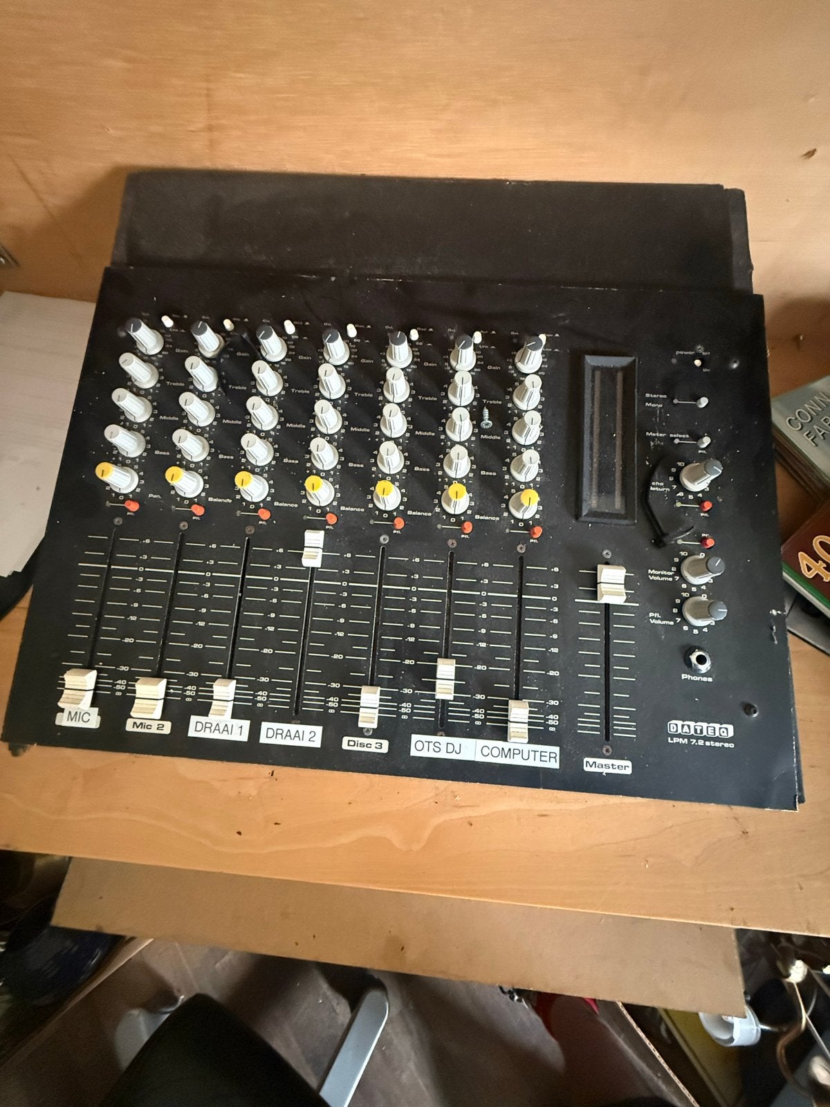 Complete Muziek Studio met Draaitafels, Microfoon, Mengpanee, Ophalen of Verzenden, Gebruikt, Minder dan 5 kanalen, Microfooningang