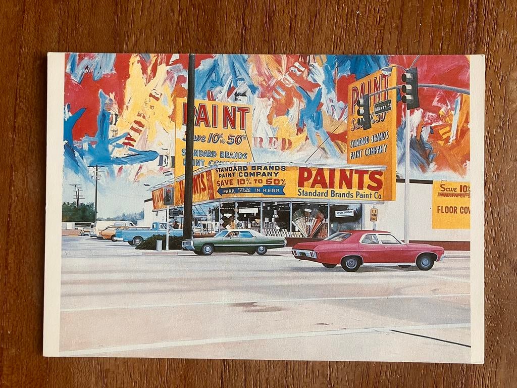 Araun Gordijn - Paint Store (1983), Ophalen of Verzenden, 1980 tot heden, Ongelopen, Voertuig