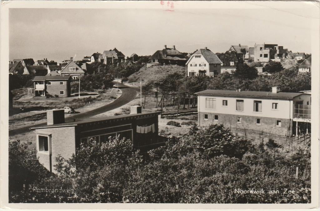 NOORDWIJK AAN ZEE Rembrandtweg 1959, Verzenden, 1940 tot 1960, Gelopen, Zuid-Holland