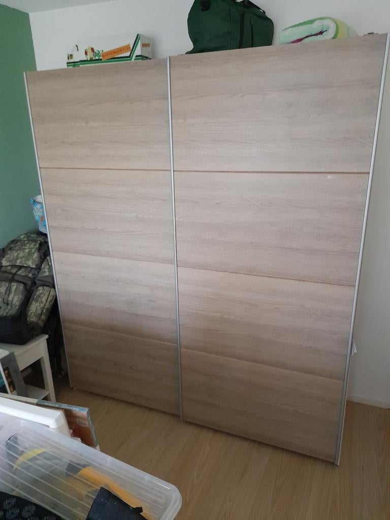 Gratis op te halen: Schuifdeuren kledingkast (202x92 cm), Ophalen, Gebruikt, 200 cm of meer, 50 tot 100 cm
