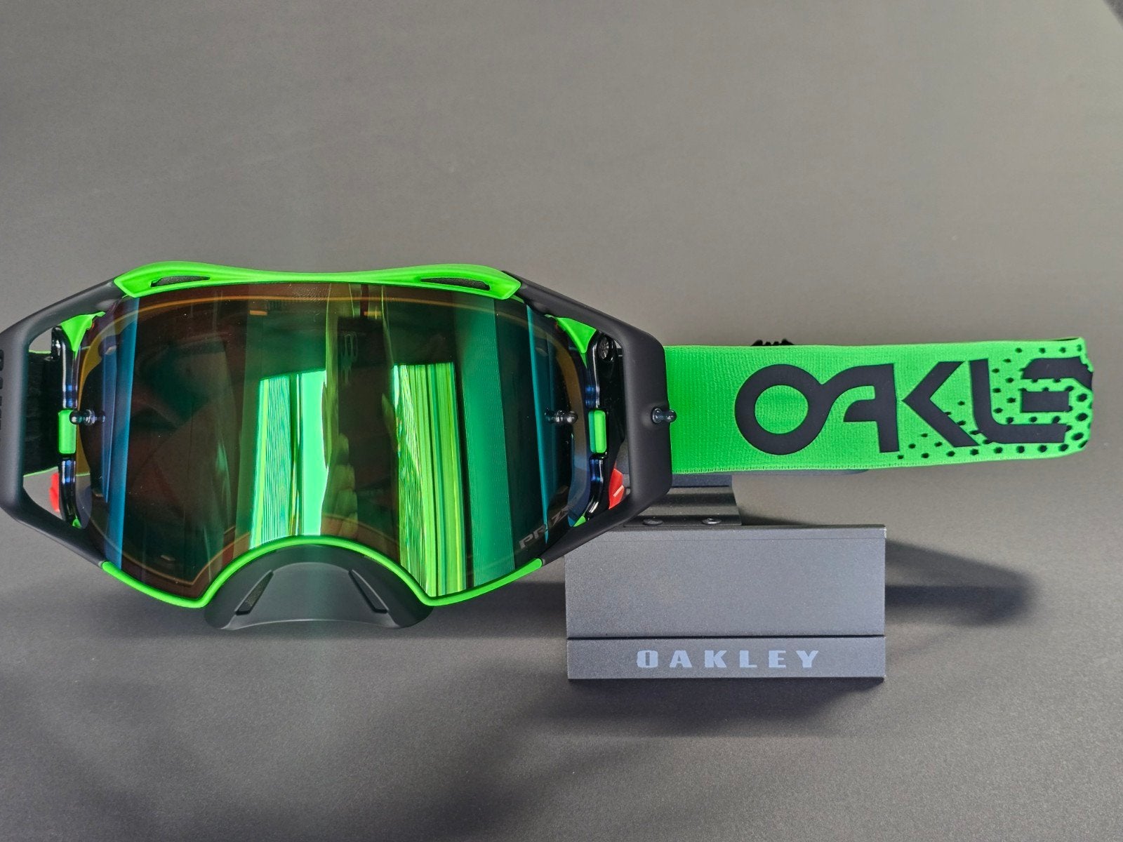 Oakley airbrake mx brillen, Motoren, Ophalen of Verzenden, Nieuw met kaartje, Oakley