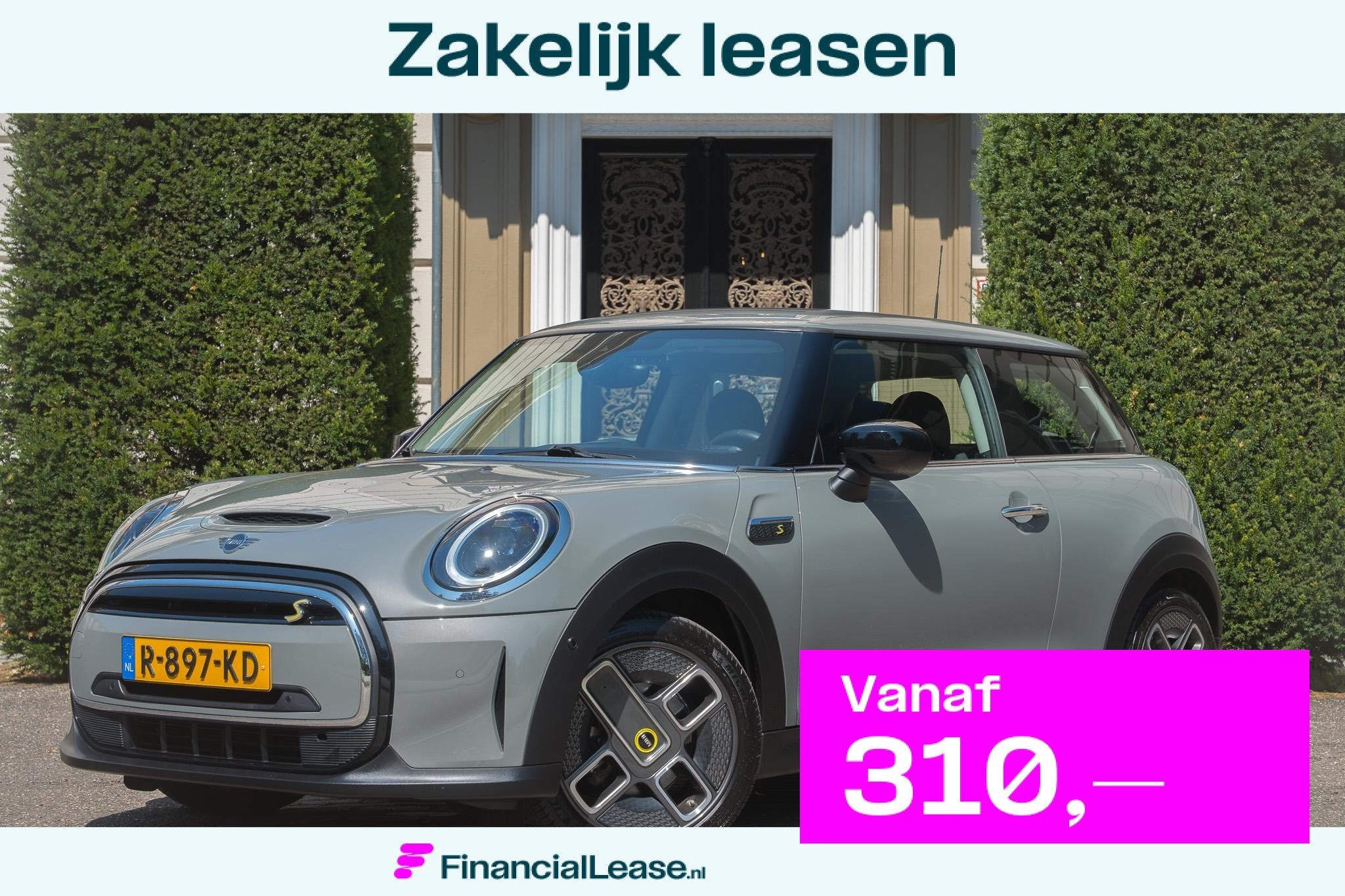 MINI Electric MINI Electric 33 kWh ACC | CAMERA | CARPLAY |, 33 kWh, 4 stoelen, Mini Electric, 195 min