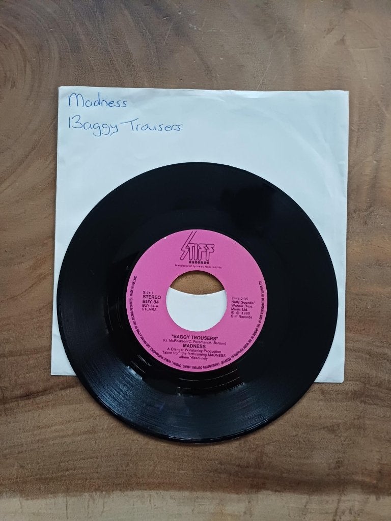 Madness - Baggy Trousers - Single - Vinyl, Gebruikt, 7 inch, Ophalen of Verzenden, Pop