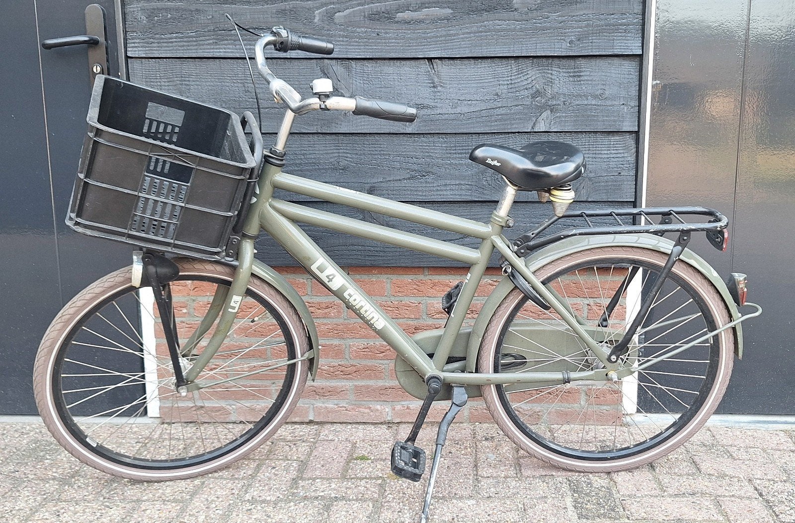 Cortina fiets  23 inch, Gebruikt, Velgrem, Versnellingen, 50 tot 53 cm
