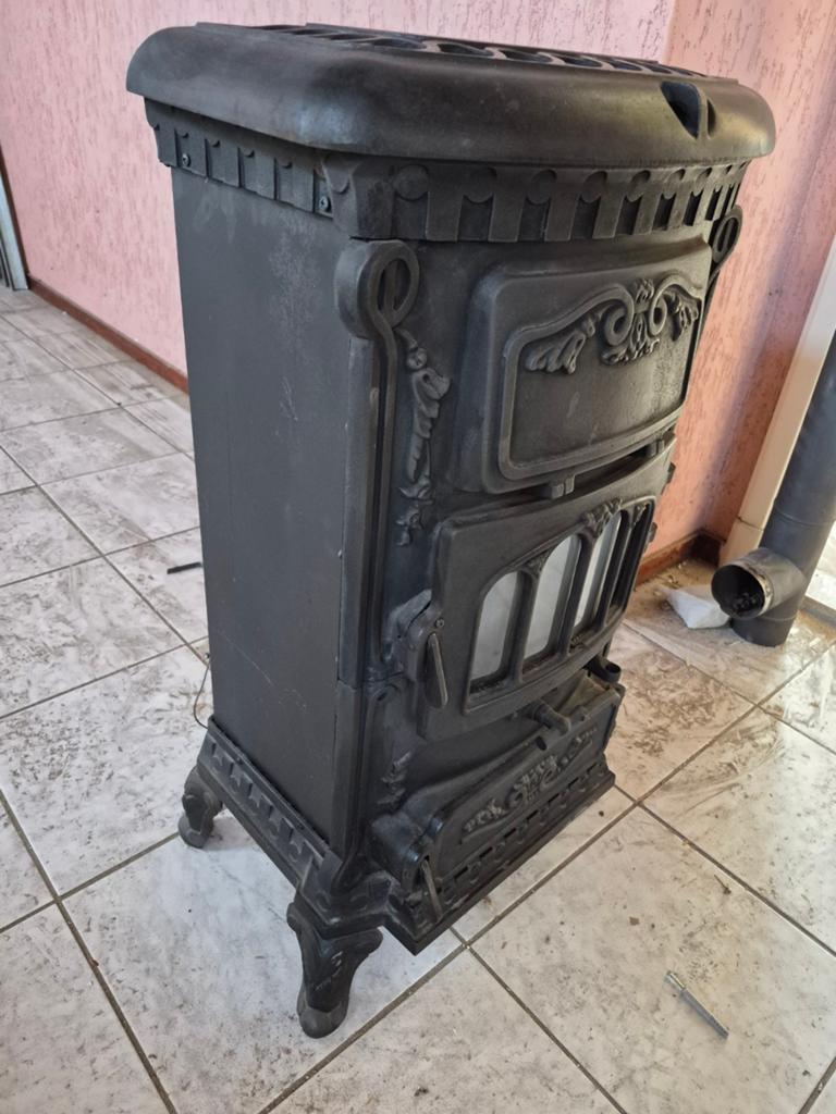 Antieke Thermocet Rose & Type B11BS Gaskachel, Huis en Inrichting, Kachels, Gebruikt, Gas, Ophalen of Verzenden, Vrijstaand