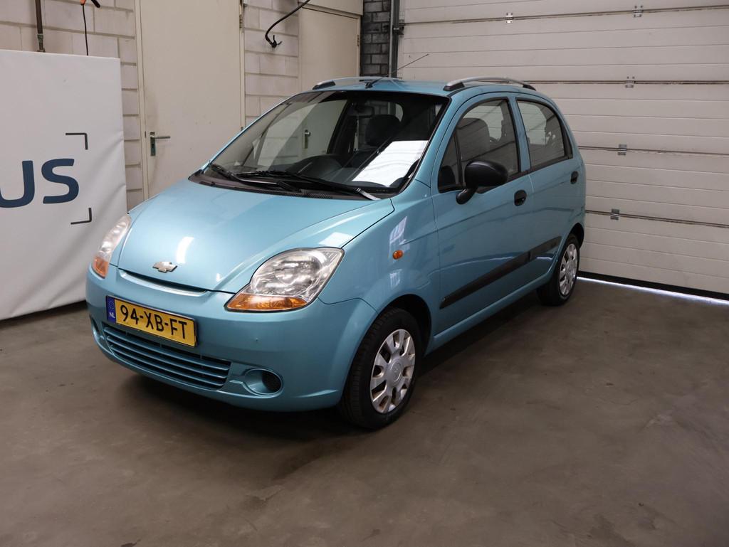 Chevrolet Matiz 0.8 Style 3e eigenaar NAP Airco 04-27 APK, Voorwielaandrijving, Stof, Gebruikt, Blauw