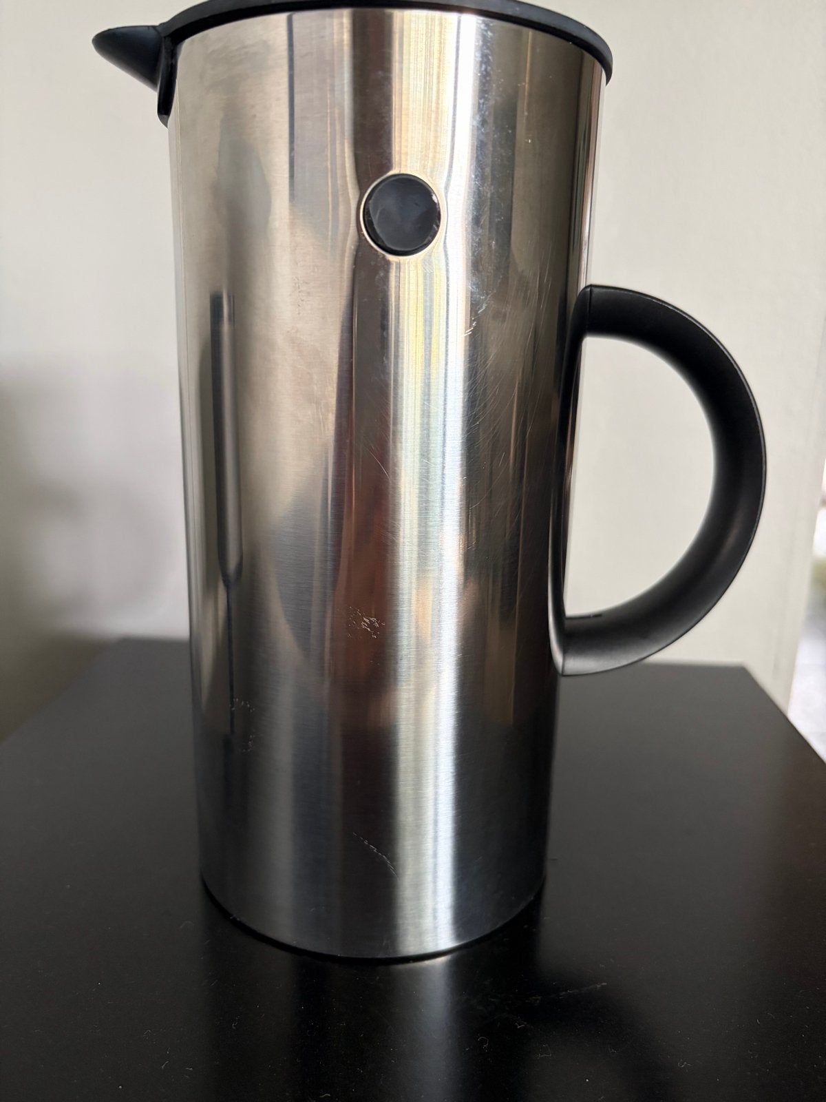 Stelton Erik Magnussen Thermoskan RVS 0,5 liter, Verzenden, Zilver, Metaal, Overige merken