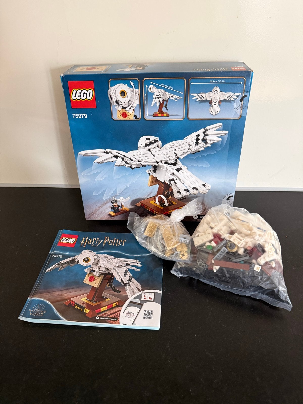 Lego Harry Potter Hedwig 75979 - Zo goed als nieuw, Ophalen, Lego, Harry Potter, Zo goed als nieuw