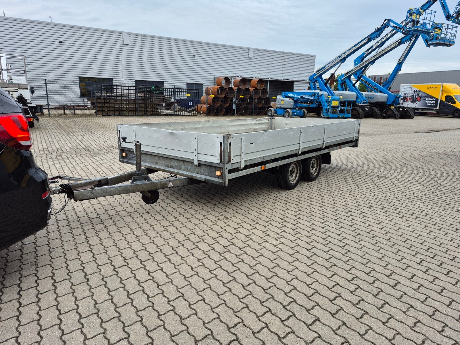 Hulco medax 2 plateauwagen, Auto diversen, Aanhangers en Bagagewagens, Ophalen of Verzenden