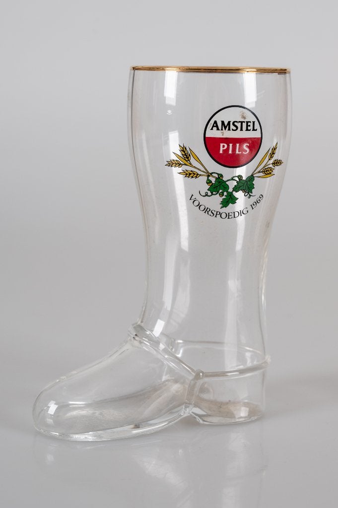 Oud bierlaarsje Amstel Pils, Verzamelen, Ophalen of Verzenden, Gebruikt, Glas of Glazen, Amstel