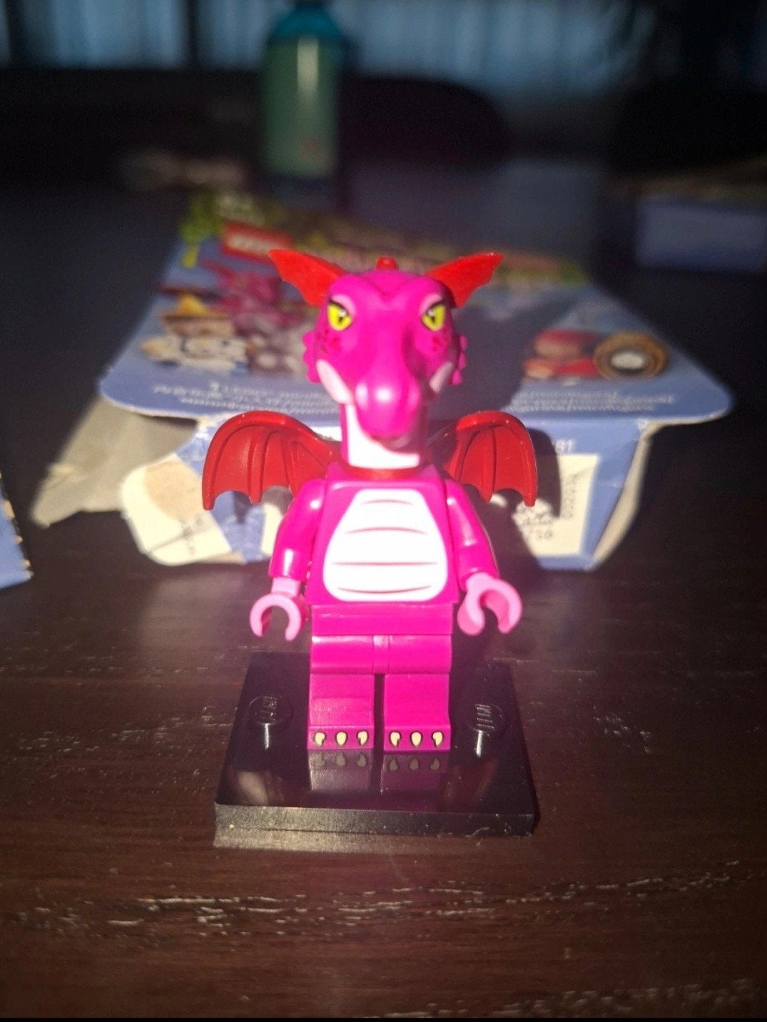 Shrek - Roze draakje Lego minifiguur, Ophalen, Zo goed als nieuw, Overige merken