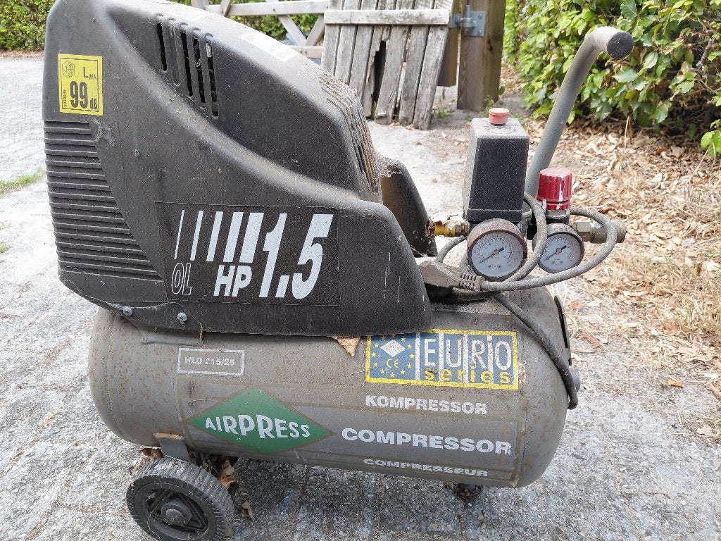 compressor, 25 tot 100 liter, Ophalen, Gebruikt, Minder dan 200 liter/min