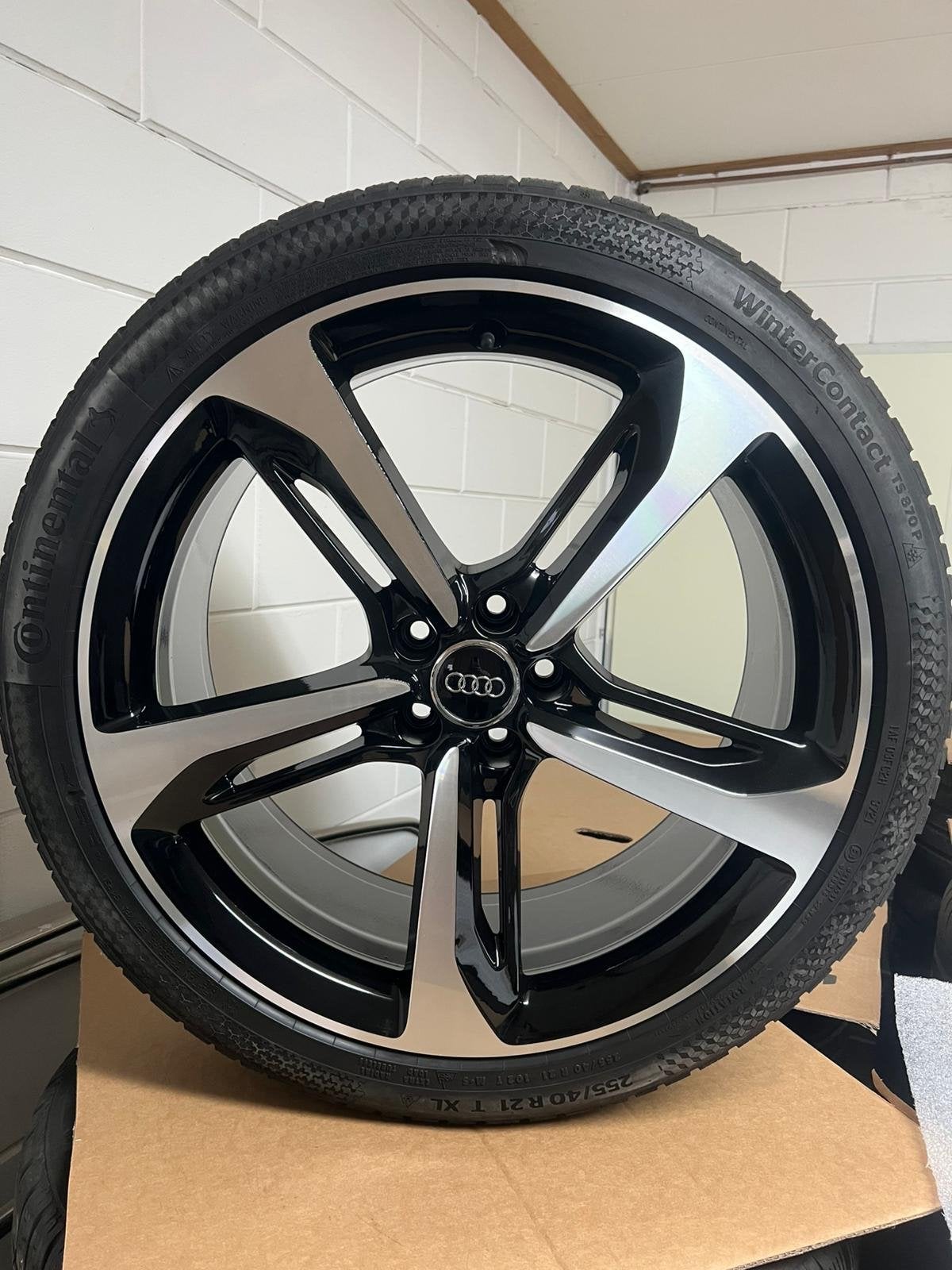 Origineel Audi RS6 S6 A6 20 inch velgenset, Ophalen, Gebruikt, 255 mm, Velg(en)