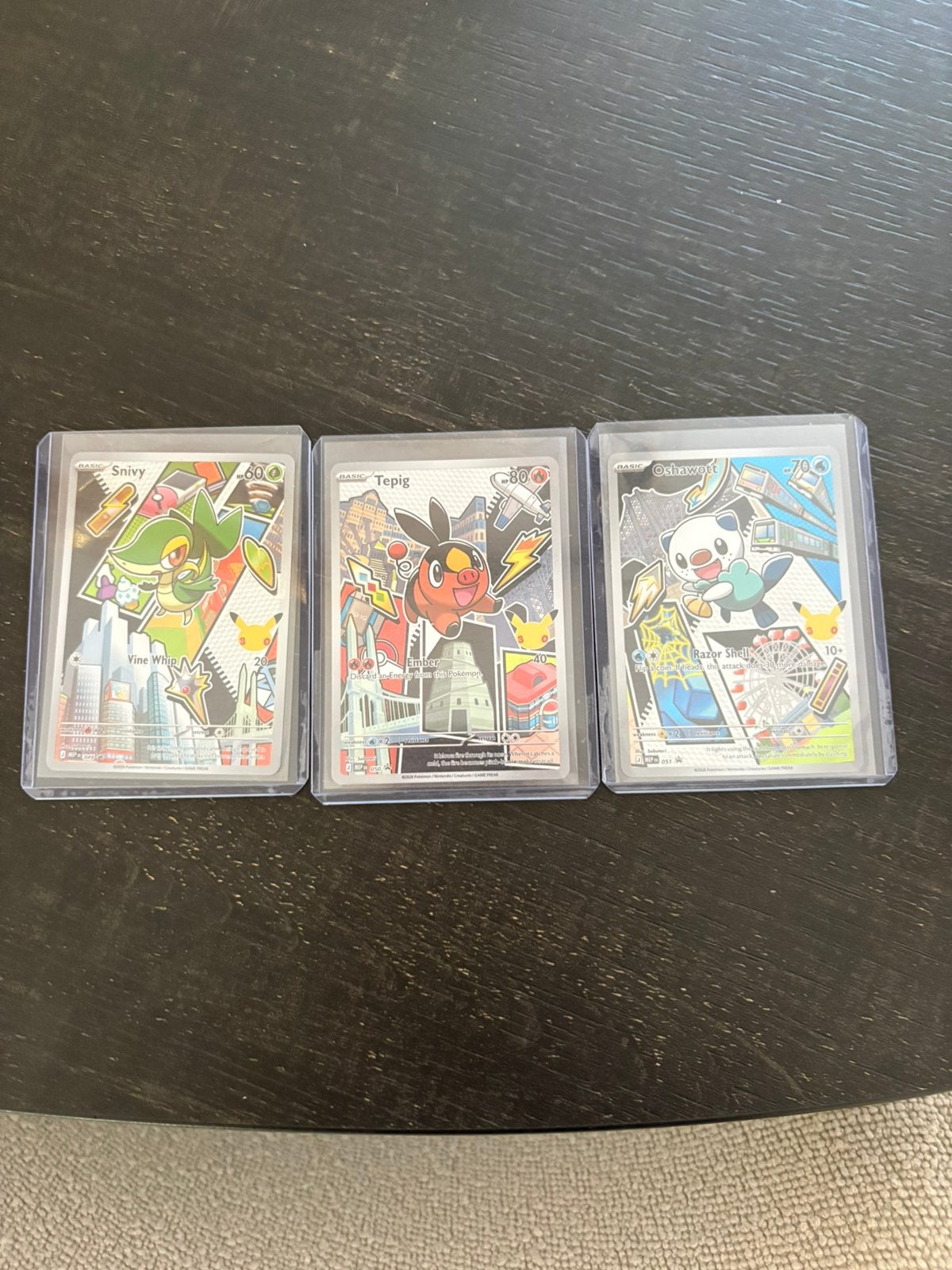 Snivy, tepig en oshawott pokémon kaarten, Hobby en Vrije tijd, Verzamelkaartspellen | Yu-gi-Oh!, Ophalen of Verzenden, Nieuw, Meerdere kaarten