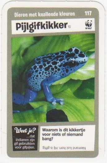 Super dieren no.117 Pijlgifkikker [2826]  [VeOvSu], Albert Heijn, Ophalen of Verzenden