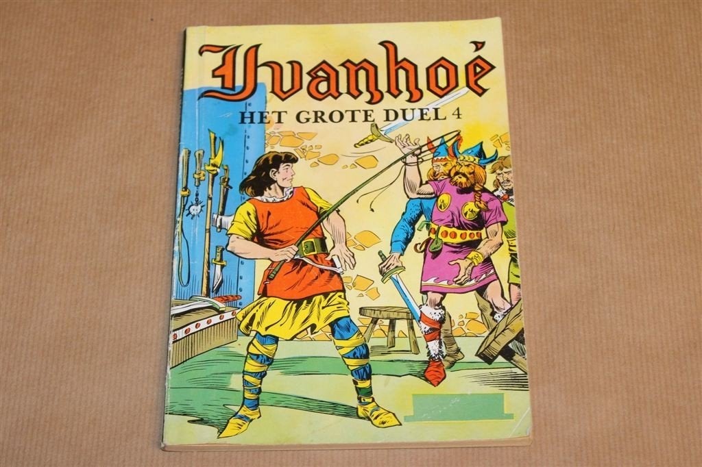 Het Grote Duel — Ivanhoe Strip, Vintage 1968, Boeken, Stripboeken, Eén stripboek, Ophalen of Verzenden, Gelezen