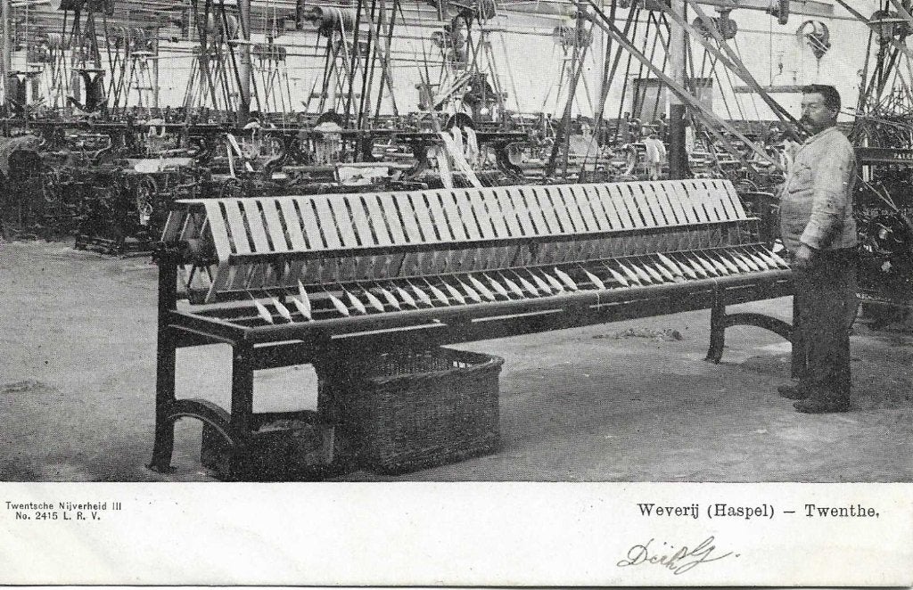 Twenthe, Weverij, Haspel, Verzamelen, Verzenden, Voor 1920, Gelopen, Overijssel