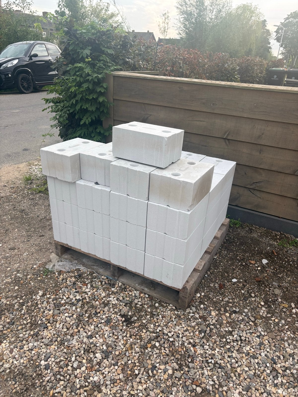 Kalkzandsteen Lijmblok CS20 - 40 stuks, Doe-het-zelf en Verbouw, Ophalen, Nieuw, Kalkzandstenen