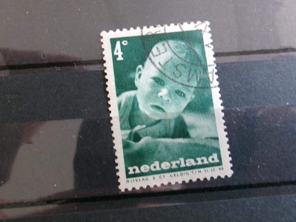 1947 - kinderzegel 4 + 2 ct (121c), Postzegels en Munten, Postzegels | Nederland, Verzenden, Gestempeld