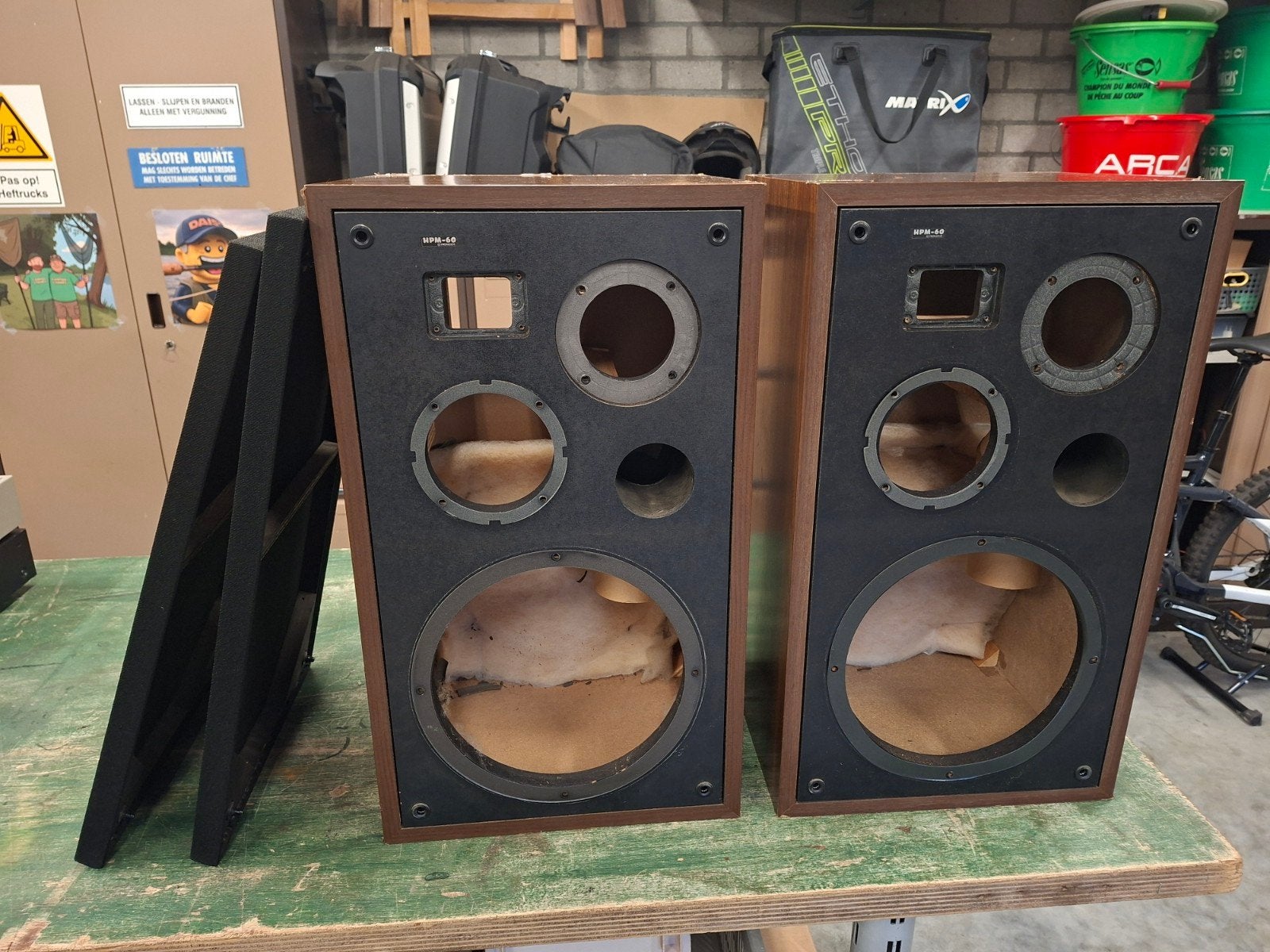 lege kasten Pioneer hpm60, Ophalen, Minder dan 60 watt, Overige merken