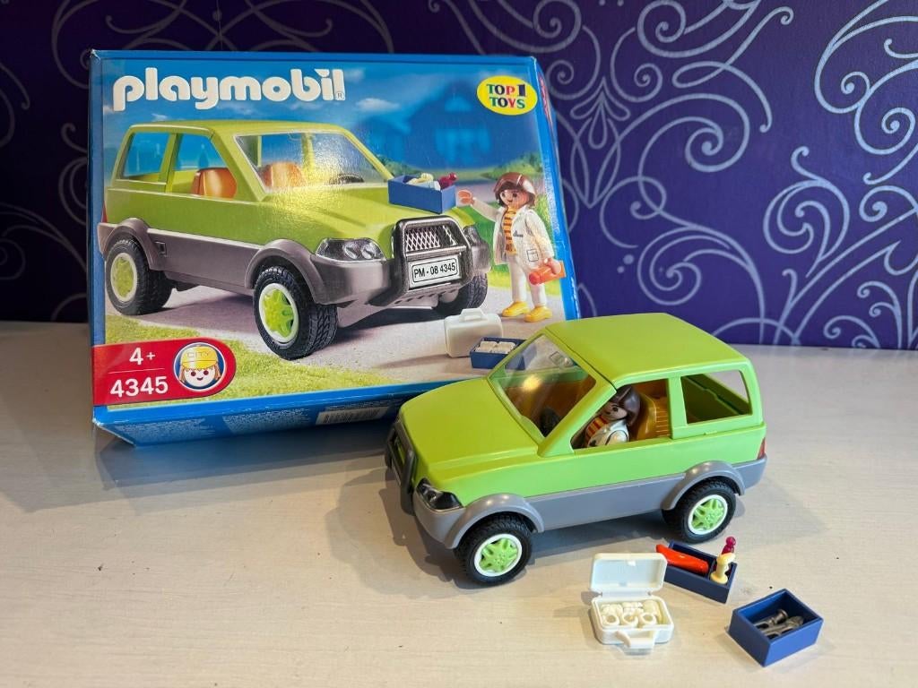 Playmobil 4345 – Dierenarts met wagen, Ophalen of Verzenden, Zo goed als nieuw