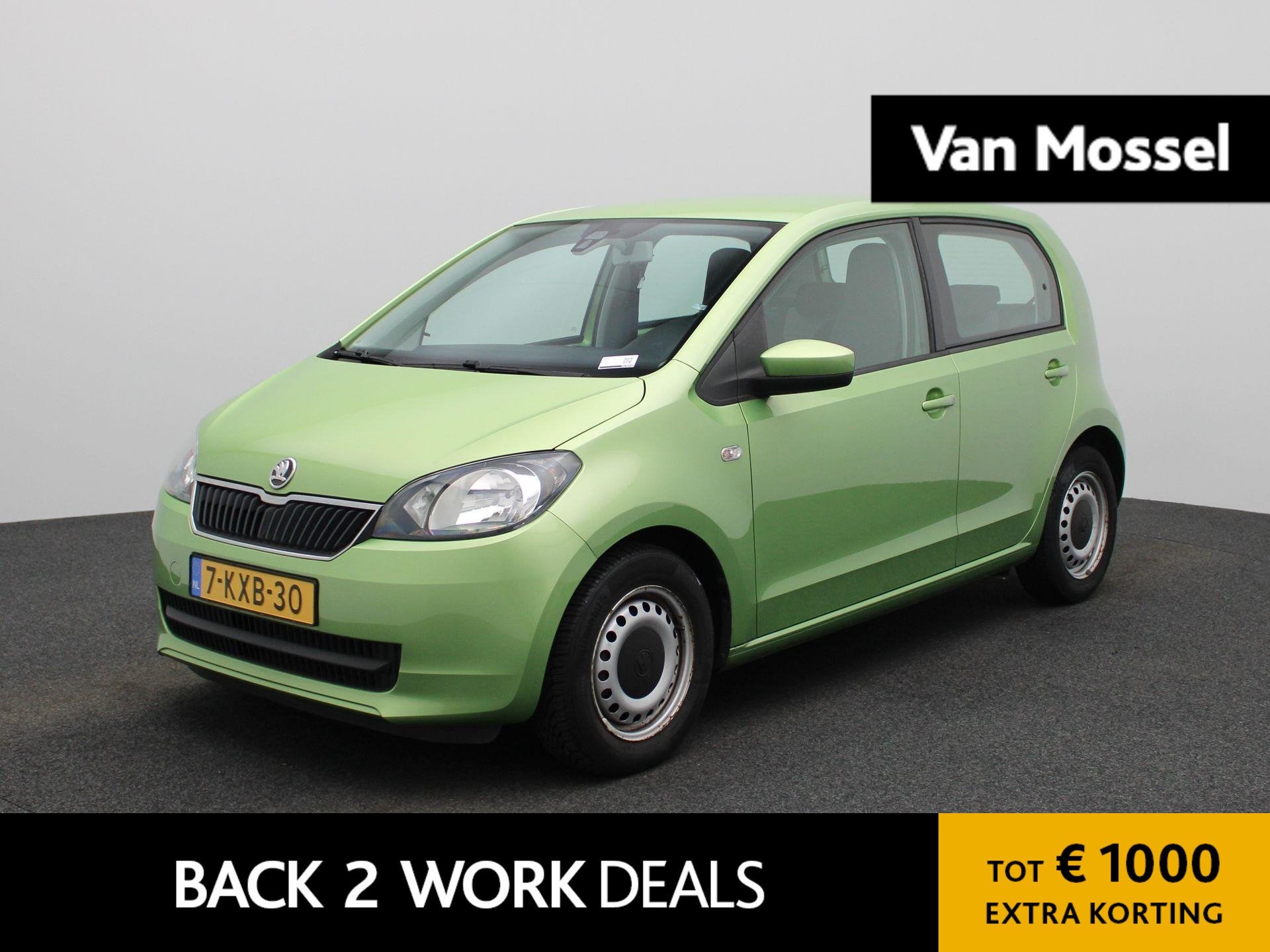 Skoda Citigo 1.0 Greentech Sprint | Airconditioning | Cruise, Auto's, Voorwielaandrijving, Stof, Gebruikt, Origineel Nederlands