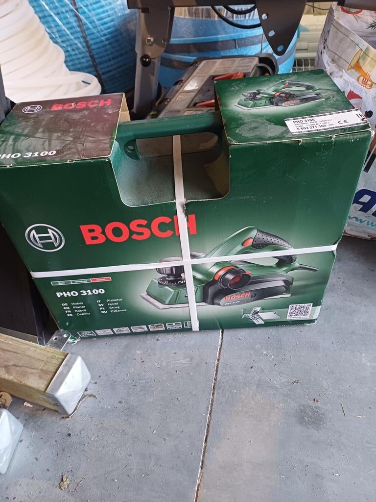 Bosch PHO 3100 schaafmachine, Doe-het-zelf en Verbouw, Gereedschap | Schuurmachines, Ophalen, Nieuw