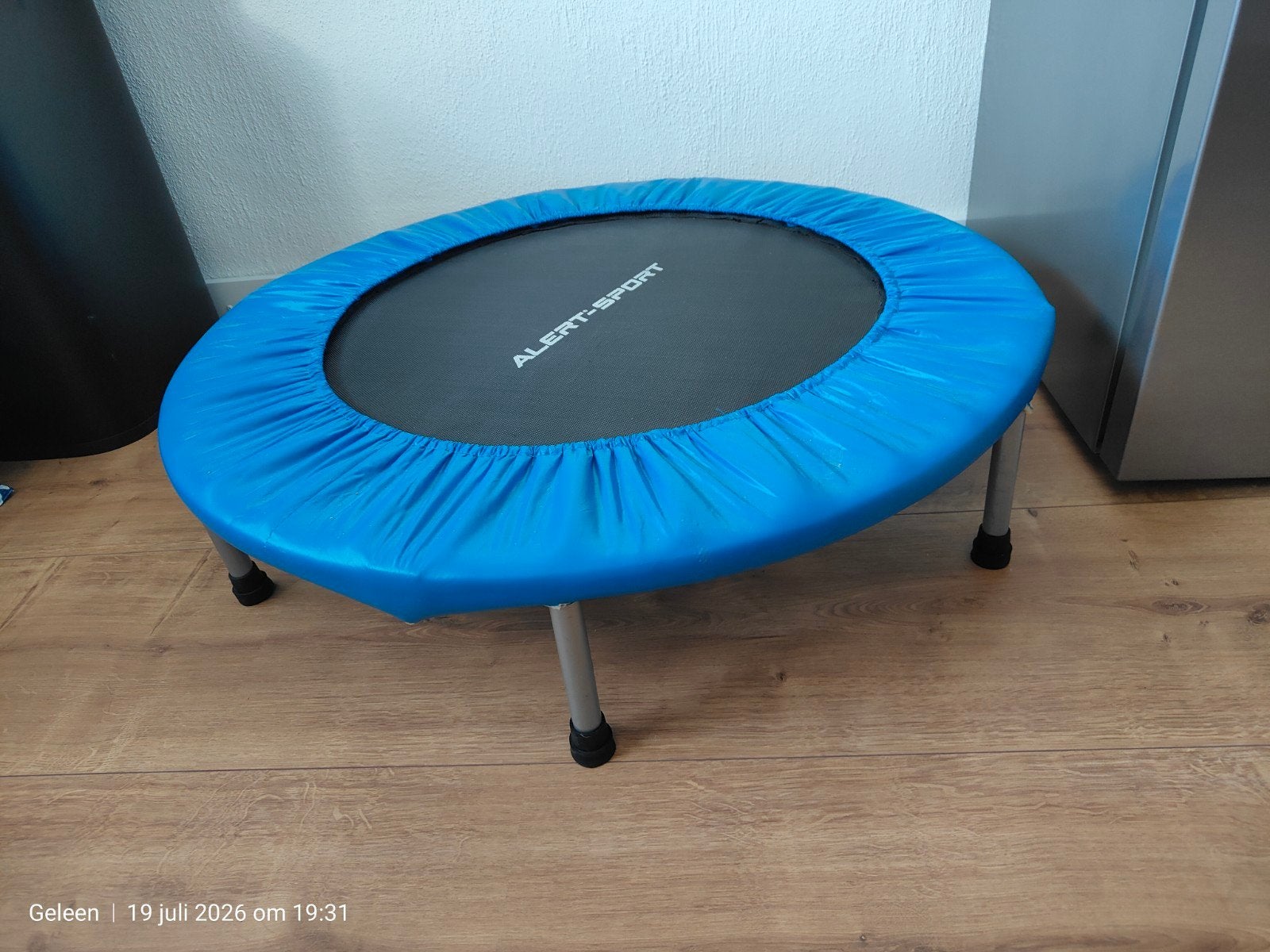 Alert-Sport Mini Trampoline - Blauw, Ophalen, Zo goed als nieuw
