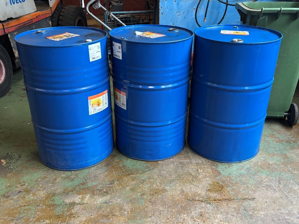 Olievat 200 liter oliedrum drum (3 stuks), Tuin en Terras, Vuurkorven, Ophalen, Gebruikt, Onbekend@voorbeeld.com, Onbekend