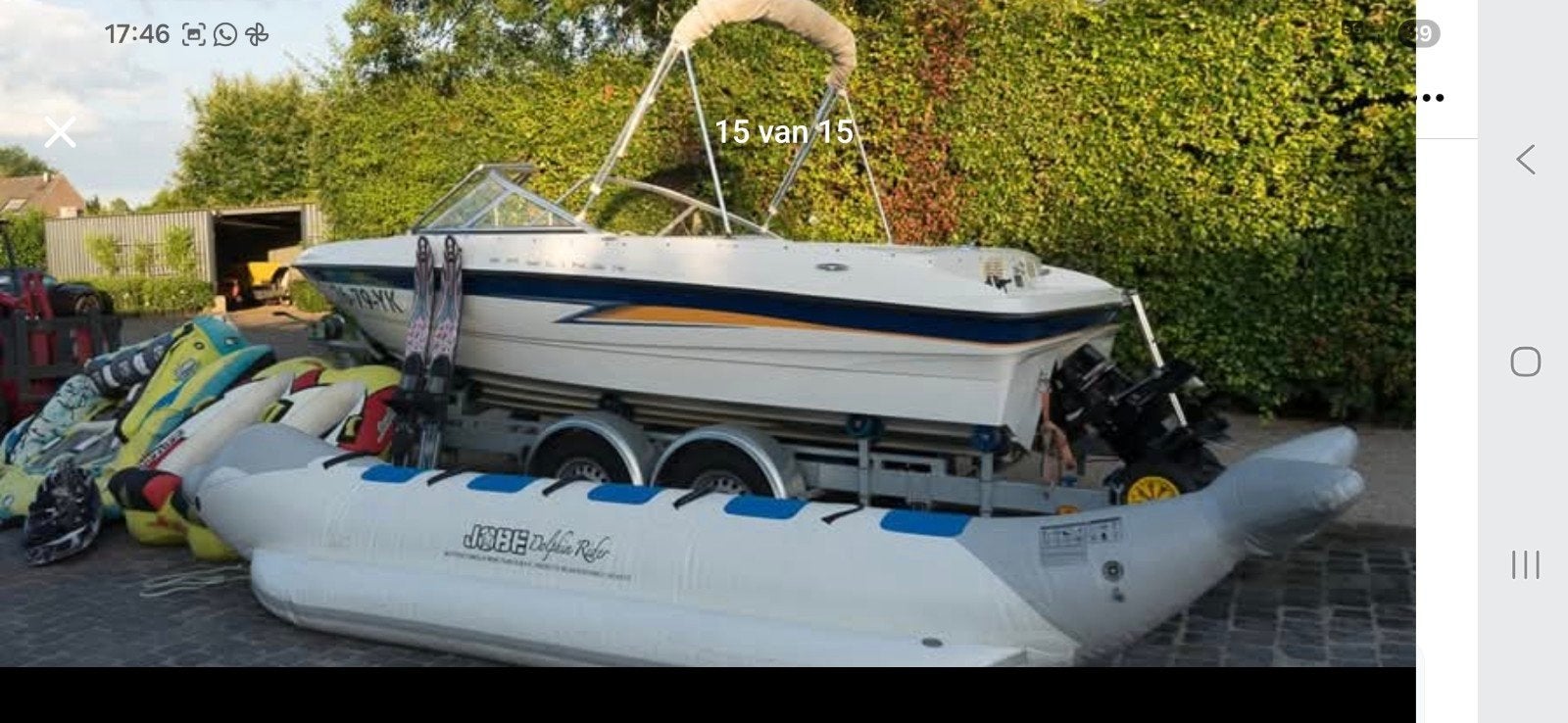 Bayliner 185 BR - Perfecte boot voor watersportplezier!, Ophalen, Gebruikt, Binnenboordmotor, Tot 1.00 meter