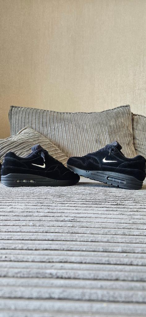 Nike Air Max 1 Premium SC Jewel 'Triple Black', Maat 39., Zwart, Nike, Ophalen of Verzenden, Sneakers of Gympen