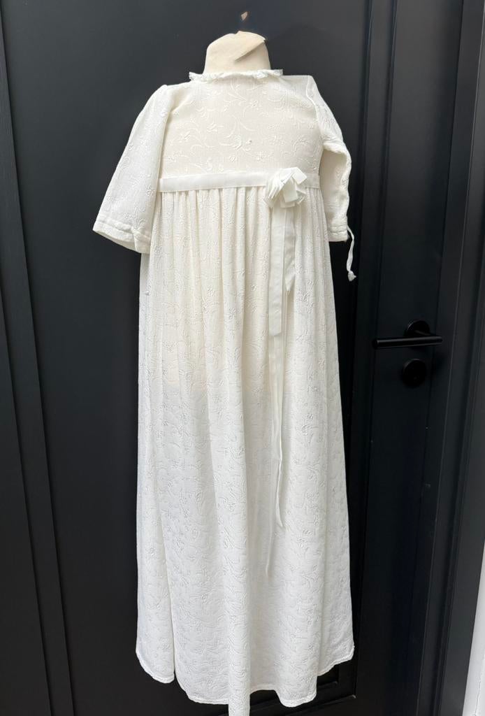Antieke handgemaakte doopjurk maat 80 , 9 - 12 maanden, Kinderen en Baby's, Babykleding | Maat 80, Zo goed als nieuw, Jongetje of Meisje