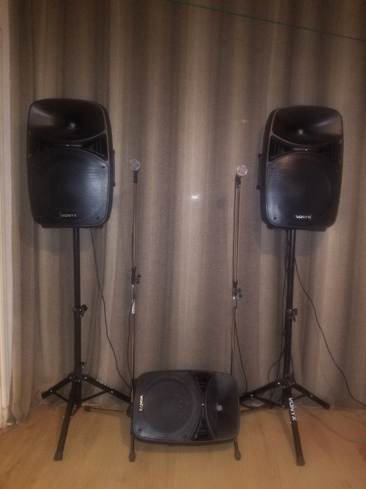 Zanginstallatie/discoboxen te huur met Bluetooth., Ophalen of Verzenden, Zo goed als nieuw, Overige