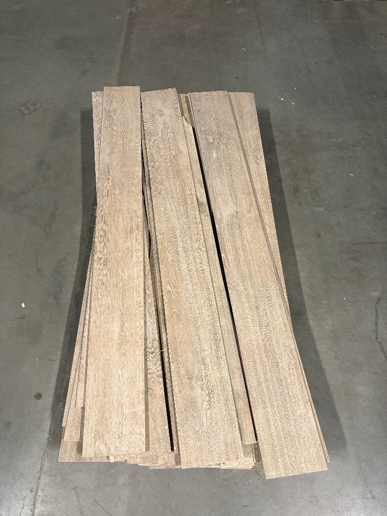 Houtachtige laminaat look tegels 6M2 totaal, Doe-het-zelf en Verbouw, Tegels, Ophalen, 60 cm of meer, Keramiek, 5 tot 10 m²
